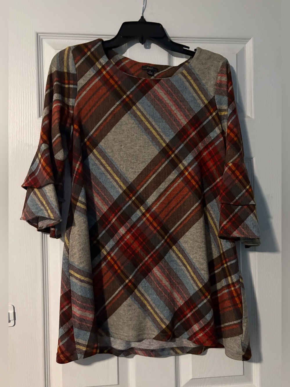 R&K Plaid Mini Dress